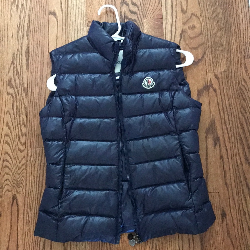 Authentic moncler Ghany navy vest